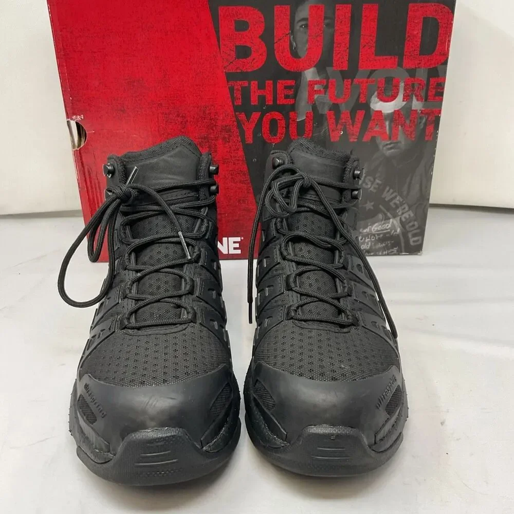 Wolverine Rev UltraSpring DuraShocks CarbonMAX Black Boot Shoes W211020 Men Sz 9
